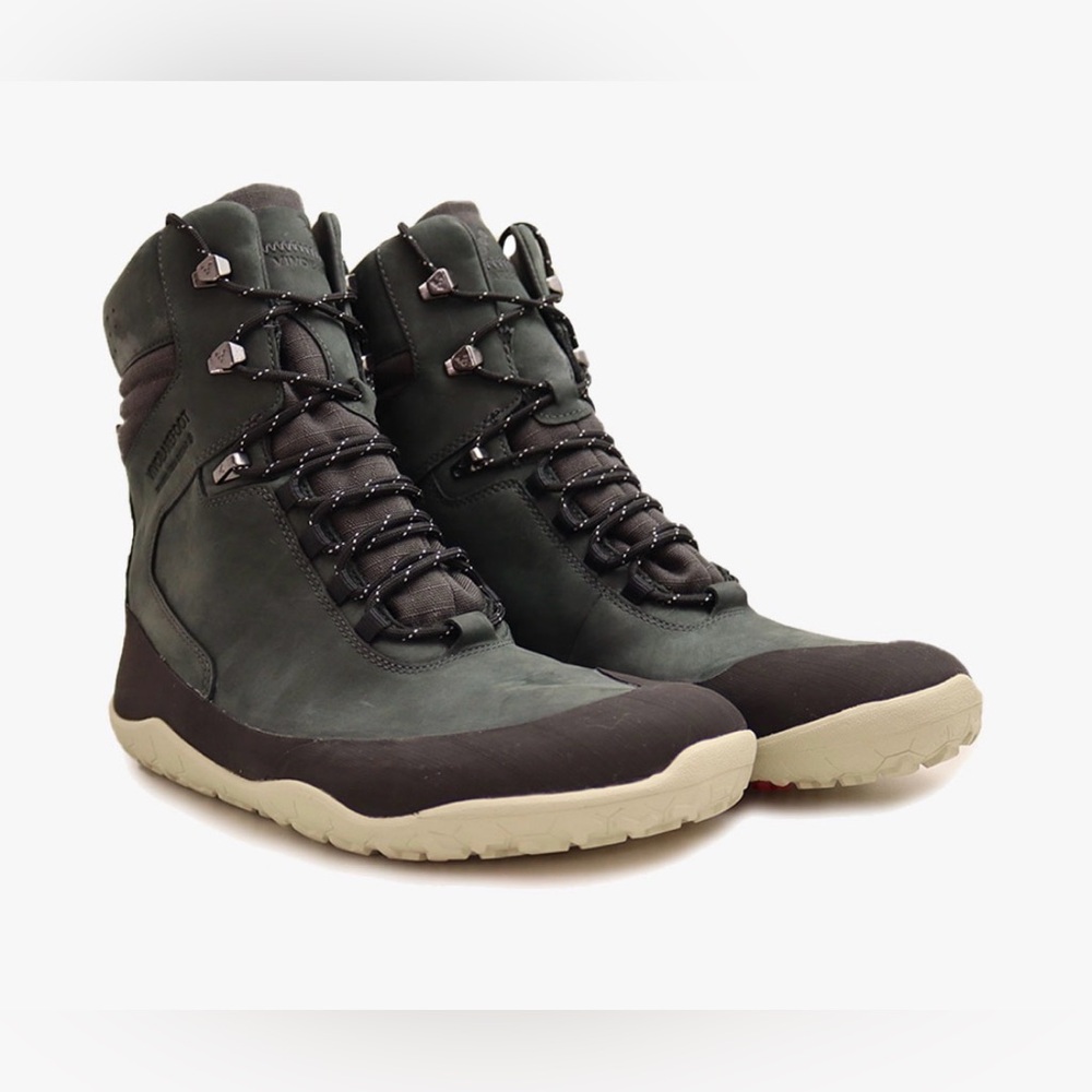Vivobarefoot Tracker Hi II FG Hi-Top Hiking Boots Black Size 37 Lace Up Boot 6